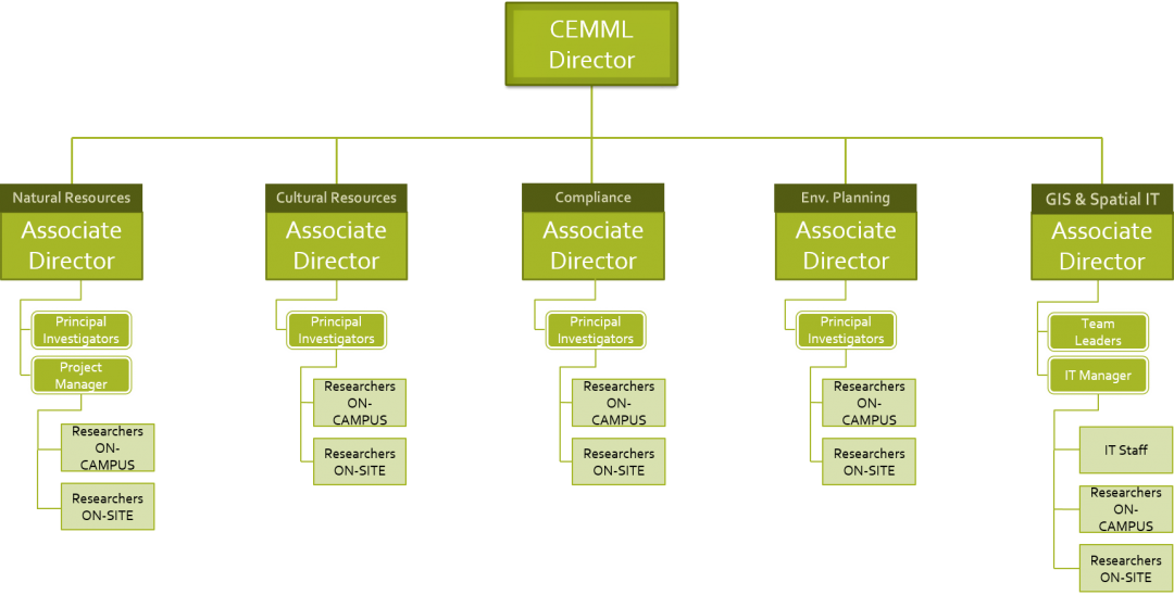 cemml organization chart