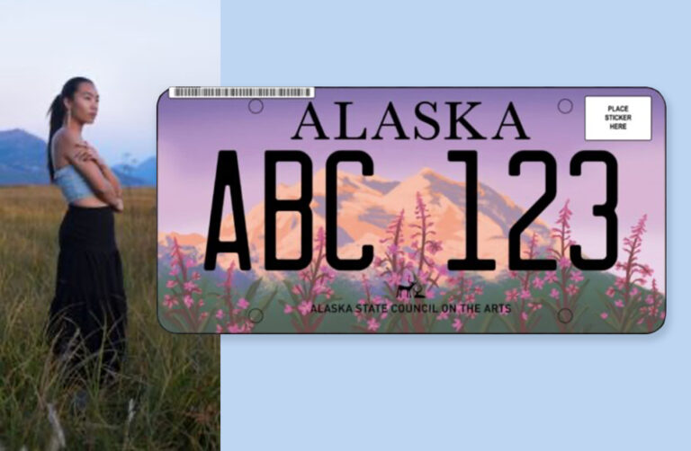 Sabrina Kessakorn wins Alaska state license plate design contest